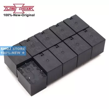 SONGCHUAN 100%-новое оригинальное реле 10 шт. 812H-1C-C 12VDC 812HM-1C-C 24VDC 812H-1A-C 5VDC 12VDC 24VDC T73 5В 12В 24В