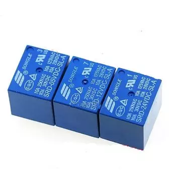 Реле SRD-05VDC-SL-A, SRD-12VDC-SL-A, SRD-24VDC-SL-A, SRD-48VDC-SL-A 5 шт.