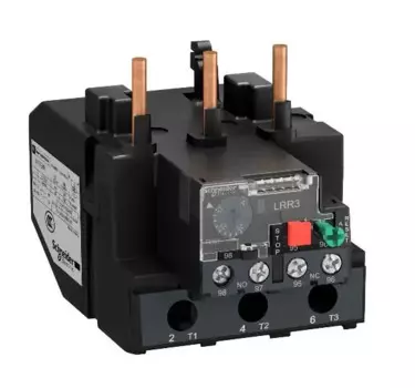 Реле тепловой перегрузки серии LRR361N TVR, 55-70A, 10A