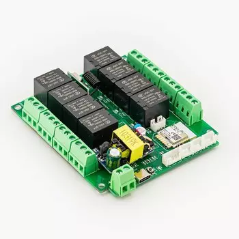 Реле Tuya 8 каналов Wi-Fi/Zigbee LLXLJY