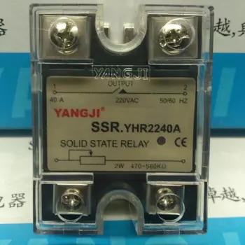 Реле Yang YANGJI Однофазное твердотельное реле регулировки напряжения YHR2240A регулирование сопротивления VR