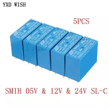 Реле YXD WISH SMIH-05V 12V 24VDC-SL-C