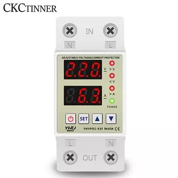 Реле защиты от перенапряжения CKCTINNER 40А 63А 220В