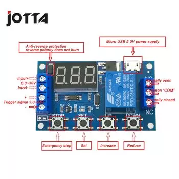 Релейный модуль JOTTA SX6-30V