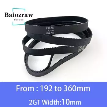 Ремень ГРМ Baiozraw 2GT 10 мм 192-360 мм