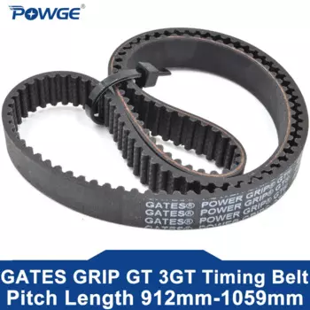Ремень ГРМ POWGE GATES 3GT Lp = 912 924 927 936 948 960 963 966 972 981 993 996 1005 1008 1014 1050 1059 1059 Ширина 6-20 Резина