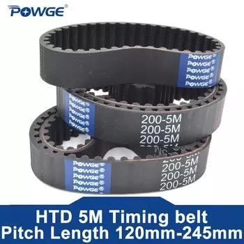 Ремень ГРМ POWGE HTD5M 5 м, 9-30 мм, резина
