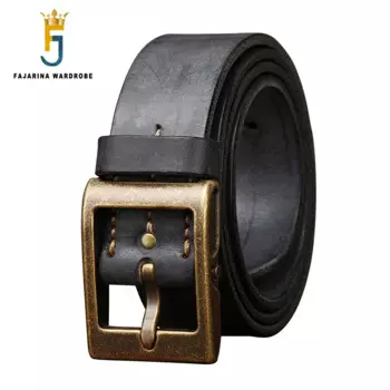 Ремень мужской из натуральной коровьей кожи, шириной 3,9 см