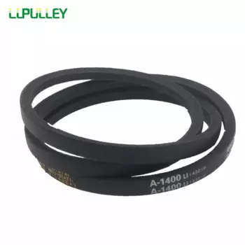 Ремень приводной поликлиновой LUPULLEY, тип A, A1000/1100/1150/1200/1250/1300/1400/1450/1500/1550/, черный, резиновый
