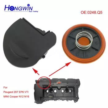 Ремкомплект крышки клапана PCV с мембраной для Peugeot 207 EP6 VTI Citroen MINI Cooper N12 N16 0248.Q5 11127646554