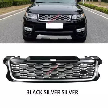 Решетка переднего бампера автомобиля для Land Rover Range Rover Sport L494 2014 -2017, новый стиль обновления, сетчатая крышка, грили