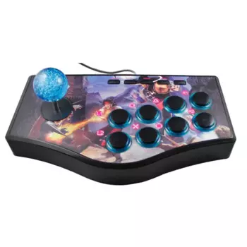 Ретро-контроллер для аркадных игр, Usb-джойстик для Ps2/Ps3/ПК/Android Smart Tv, встроенный вибратор, восемь направлений