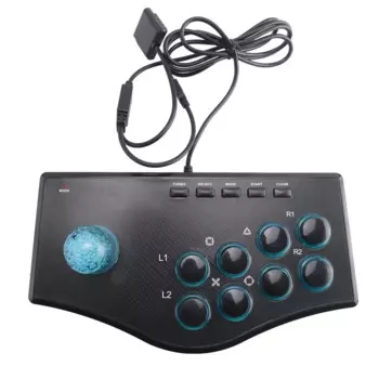Ретро-контроллер для аркадных игр, Usb-джойстик для Ps2/Ps3/ПК/Android Smart Tv, встроенный вибратор, восемь направлений