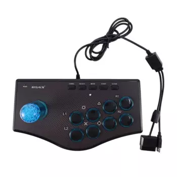Ретро-контроллер для аркадных игр, Usb-джойстик для Ps2/Ps3/ПК/Android Smart Tv, встроенный вибратор, восемь направлений, джойстик