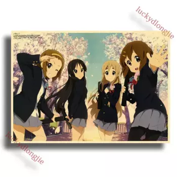Ретро плакат K-On