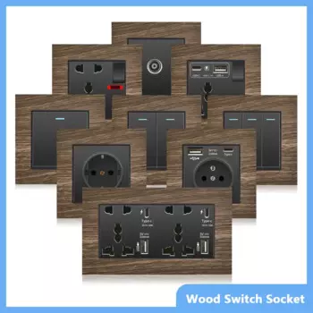 Электрическая розетка Depo Guye 86/146 с USB и Type-C, 18 Вт