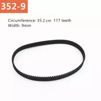 Резиновый приводной ремень для станка с резервуаром 9403 352-9 354-9, Сменные аксессуары для деревообработки, 9 мм, 1 шт.