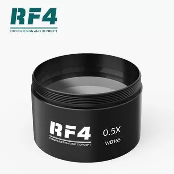 RF4 WD165 0.5X 0.7X 0.48X вспомогательный объектив для микроскопа