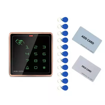 RFID металлическая система контроля доступа сенсорная клавиатура ID-карта 4000 пользователь водонепроницаемый IP66 2 шт. материнская карта 10 шт. бирка