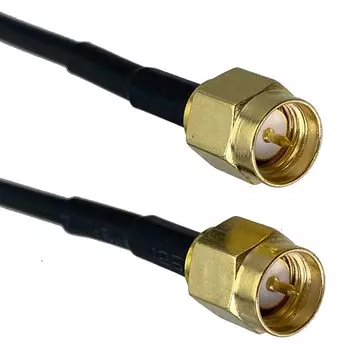 RG174 SMA Male Plug to SMA Male Plug кабель TTVXO