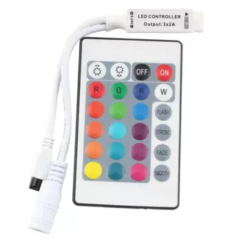 RGB контроллер 24Key для светодиодной ленты 5-24В