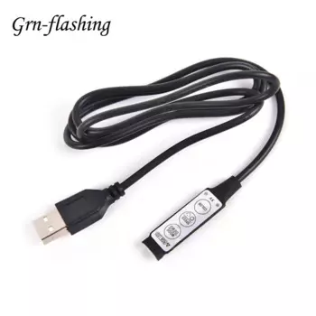 GRN-FLASHING RGB контроллер для светодиодной ленты 50CM-USB-cable RGB