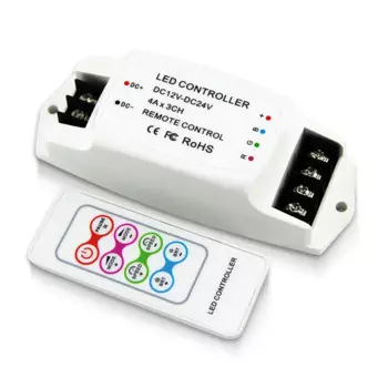 RGB-контроллер с постоянным напряжением, BC-361-4A 3 канала, RGB-управление полным цветом