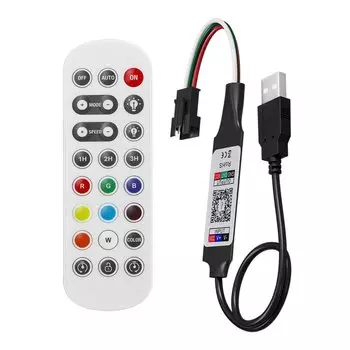 RGB контроллер WS2812B WS2811 SK6812 с пультом