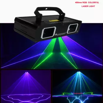 RGB одиночный/двойной проекционный луч, лазерсветильник проектор для дискотеки Dmx512, танцевальный зал для бара, высокая яркость, гарантия 1 год