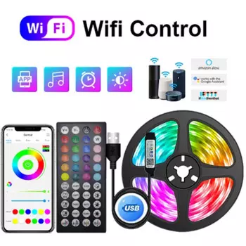 RGB светодиодная лента Adiodo 5050 USB 1 метр