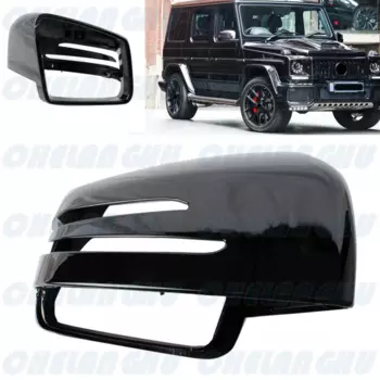Крышка корпуса зеркала с правой стороны черного цвета для Benz W463 G500 W166 ML350 W164 X166 W166 2013 2014 2015 2016 2017 2018