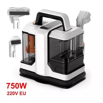 ROBOEVO Ручной ковровый очиститель 750W 15KPa портативный пятноочиститель для автомобиля диван волосы домашних животных, спрей всасывания обивка чистая машина