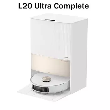 Робот-пылесос Dreame L20 Ultra Complete, <1000 Вт, беспроводной, влажная уборка, пылесборник