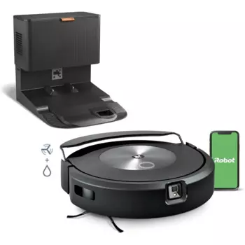 Робот-пылесос и Швабра Roomba Combo j7 + с автоматическим опорожнением, автоматические Пылесосы и швабры, полностью Выдвижная Швабра