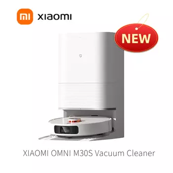 Робот-пылесос Xiaomi Mijia M30S Omni Infinite D103CN, 1000 Вт, беспроводной, влажная уборка, пылесборник