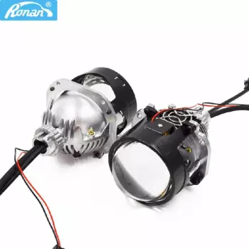 Ronan 2,5 дюймовый MH1 Bi-LED объектив проектора с H4 H7 9005/9006 адаптер Samll Szie для универсального модификации автомобильных фар