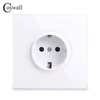 Розетка Coswall R11 серая