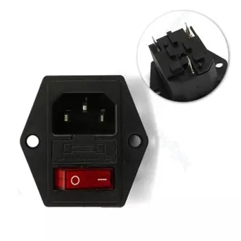 Розетка DelightFire IEC320 C14 C13 16А