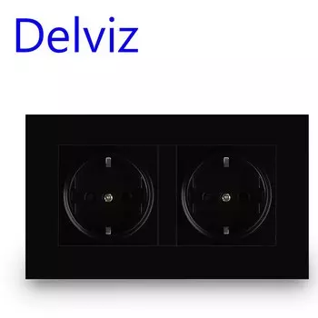 Розетка Delviz двойная 16А