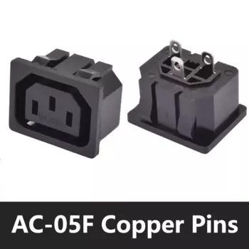 Комплект из 5 розеток IEC320 C14