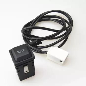 Розетка выключателя AZQFZ AUX + тройное подключение для RCD510 RNS310 VW Jetta MK5 Scirocco Golf MK5 MK6 Rabbit 5KD035724A