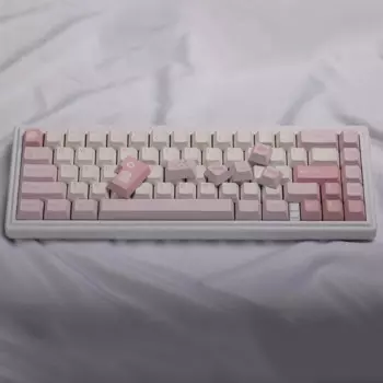 Розовые колпачки для клавиш 177 клавиш, колпачки для клавиш Cherry Profile PBT, колпачки для клавиш MX Switch, механическая клавиатура 66 GK61 64 67 68 75 84 87 980