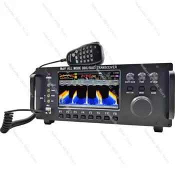 RS-998 100W HF + UV все режимы DDC/дук трансивер мобильное радио SDR трансивер с 7-дюймовым сенсорным экраном