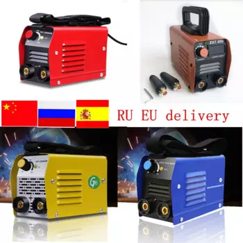 Ру ЕС доставки 20-250A IGBT инвертор Электрический сварочный аппарат IGBT MMA дуговой сварки ZX7-250 сварочный аппарат