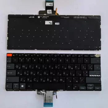 RU клавиатура для ноутбука ASUS Vivobook Pro14X M7400 M4700 M4700QC M4700PC M7600 M3400 M3401 M3401Q X7400 X3400 X3400P K3400P