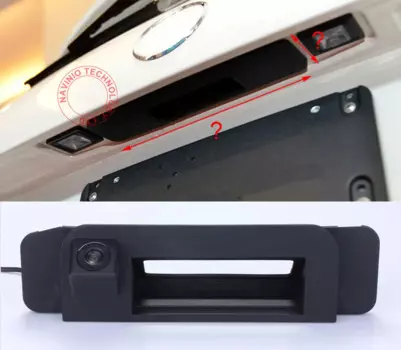Ручка для багажника автомобиля, камера заднего вида для Mercedes Benz 15-17 C W205/CLA C200L C180L C260L GLK ML M C class X204 W166 W205