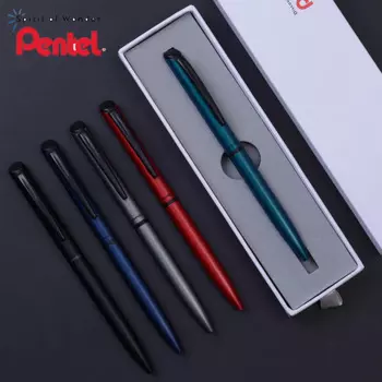 Ручка гелевая Pentel BLN2505, 1 шт., поворотная, быстросохнущая, с низким центром тяжести, 0,5 мм