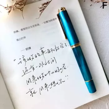 Ручка перьевая ADMOK J400, акриловая поршневая ручка, № 5, со Шмидтом, EF, F, M, перо, каллиграфия, ручка с чернилами для письма, школьные принадлежности