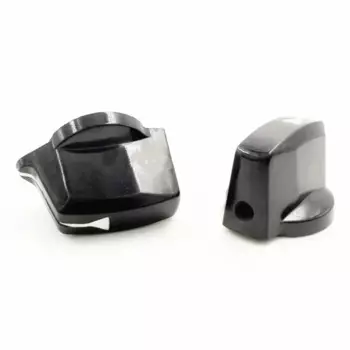 Ручка переключателя диапазона Bakelite черная 6 мм