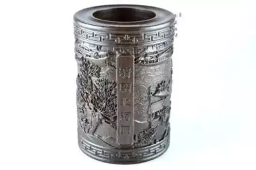 Ручка с рисунком из черного дерева, украшение для мебели в старом стиле, «ученические четыре драгоценности», деревянное ремесло, деловой подарок